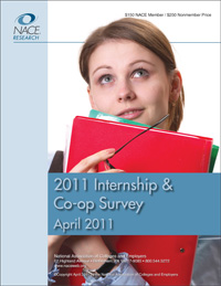 2011 Internship & Co-op Survey cover