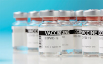 Covid 19 vaccine bottle