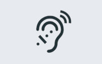 The hearing impaired icon.