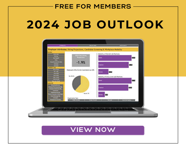 NACE Member Benefit: Job Outlook 2024