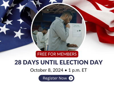 28 Days Until Election Day Webinar