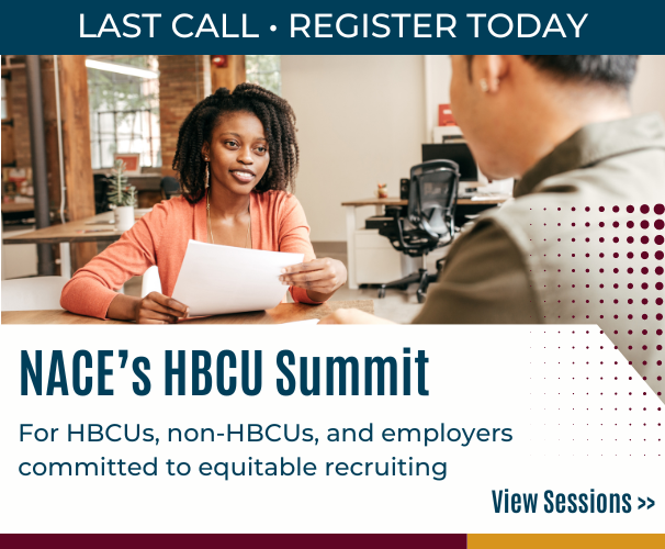 Last call to register for NACE's 4th Annual HBCU Summit