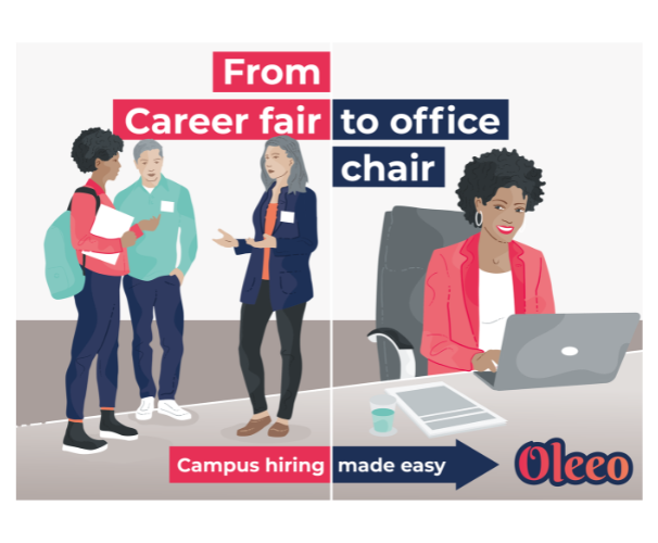 Oleeo: From career fair to office chair