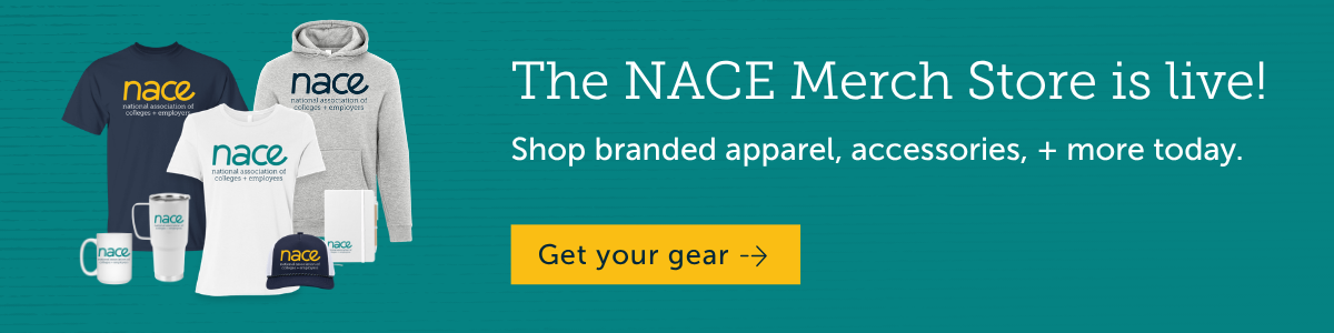 The NACE Merch Store is live!
