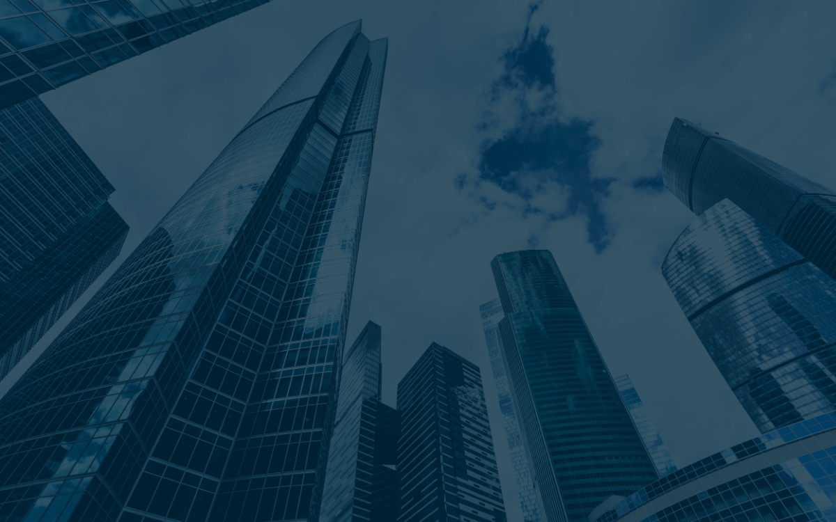 A group of skyscrapers.