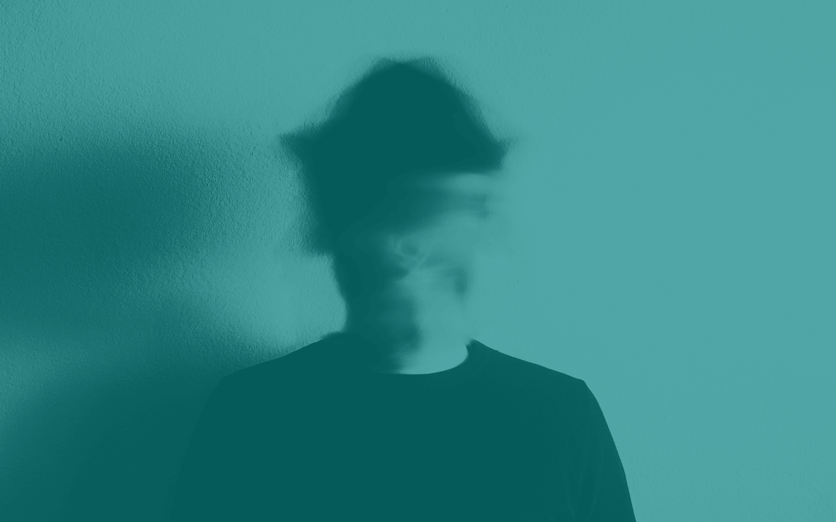 A faceless person.